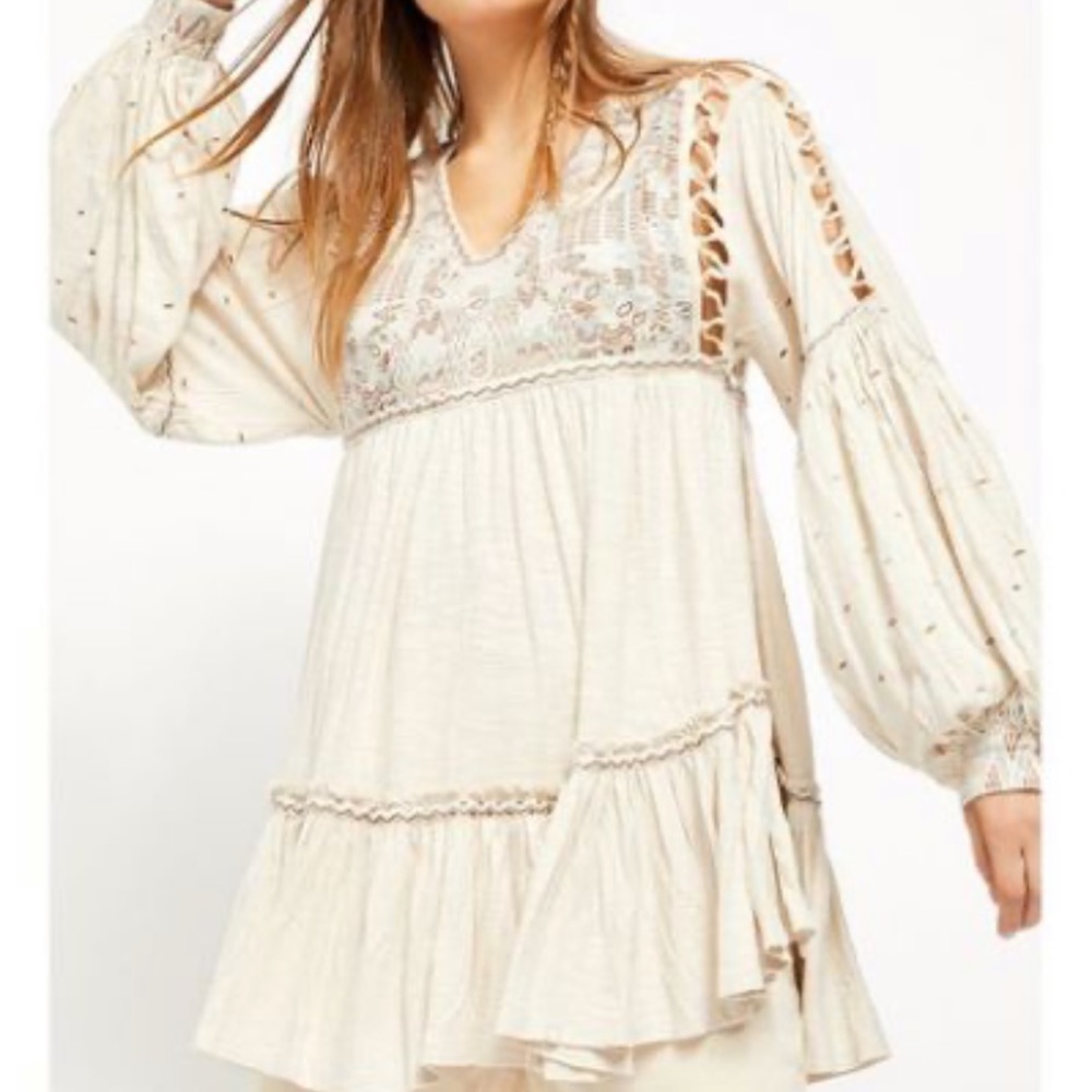 NWT Free People• Much Love Tunic